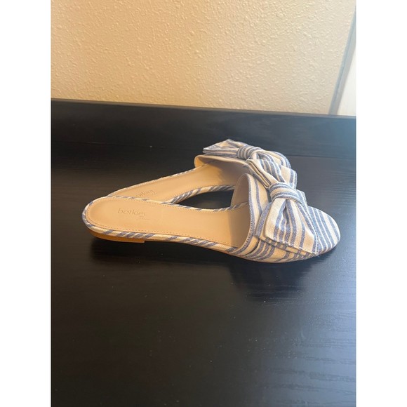 Botkier New York Beach Marylin Bow Striped Sandals Size 9 - Picture 6 of 8